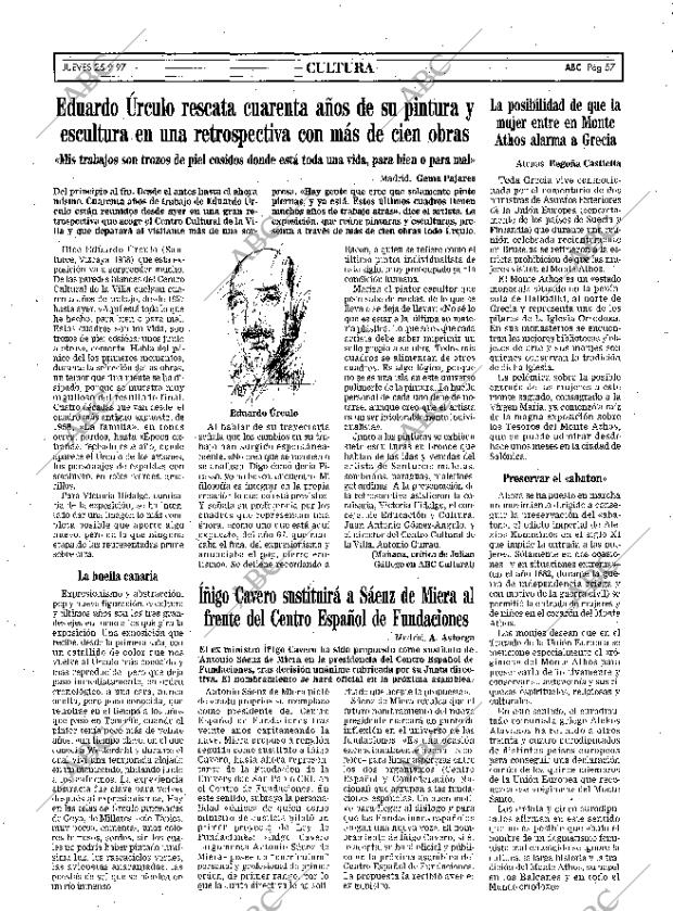 ABC MADRID 25-09-1997 página 57