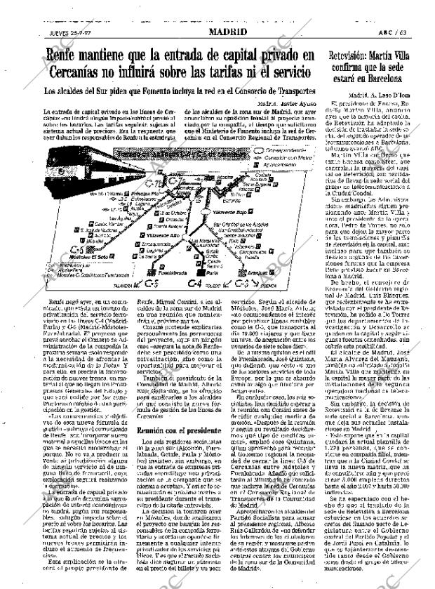 ABC MADRID 25-09-1997 página 63