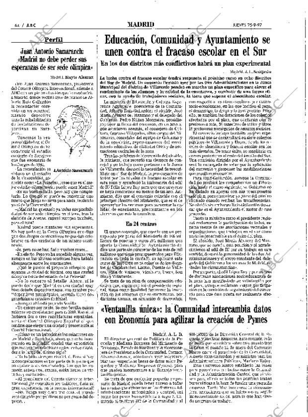 ABC MADRID 25-09-1997 página 64