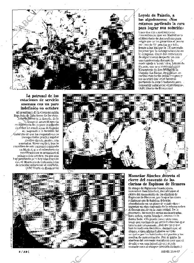 ABC MADRID 25-09-1997 página 8