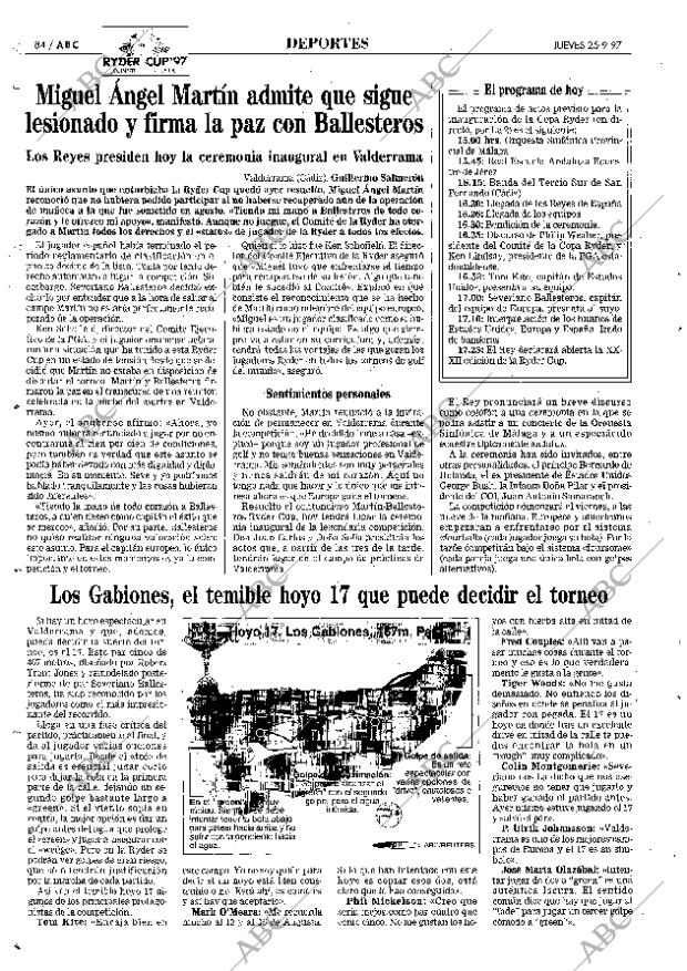 ABC MADRID 25-09-1997 página 84