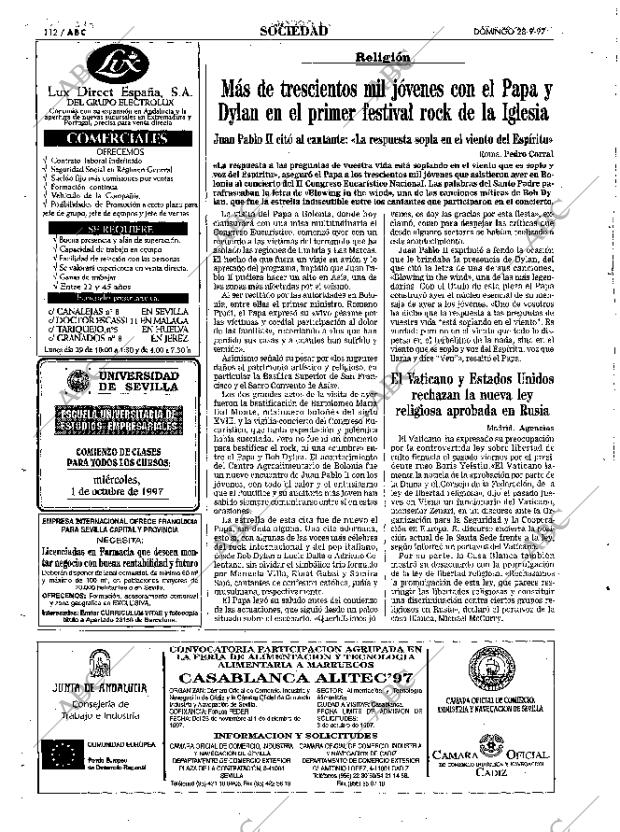 ABC SEVILLA 28-09-1997 página 112