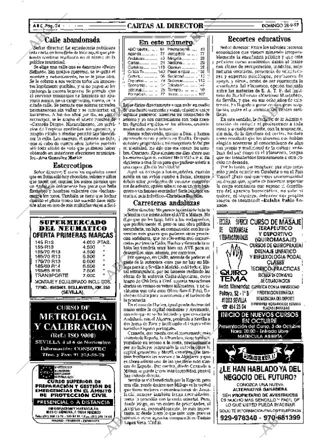 ABC SEVILLA 28-09-1997 página 24