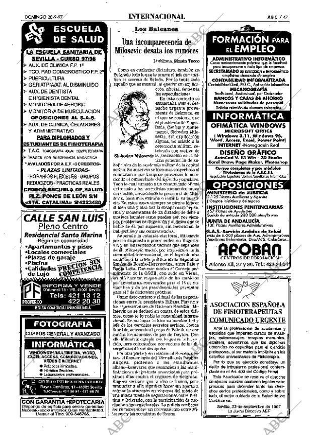 ABC SEVILLA 28-09-1997 página 47