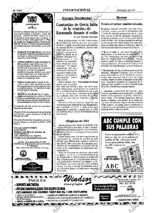 ABC SEVILLA 28-09-1997 página 48