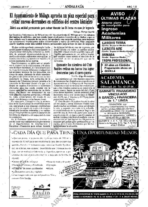 ABC SEVILLA 28-09-1997 página 55