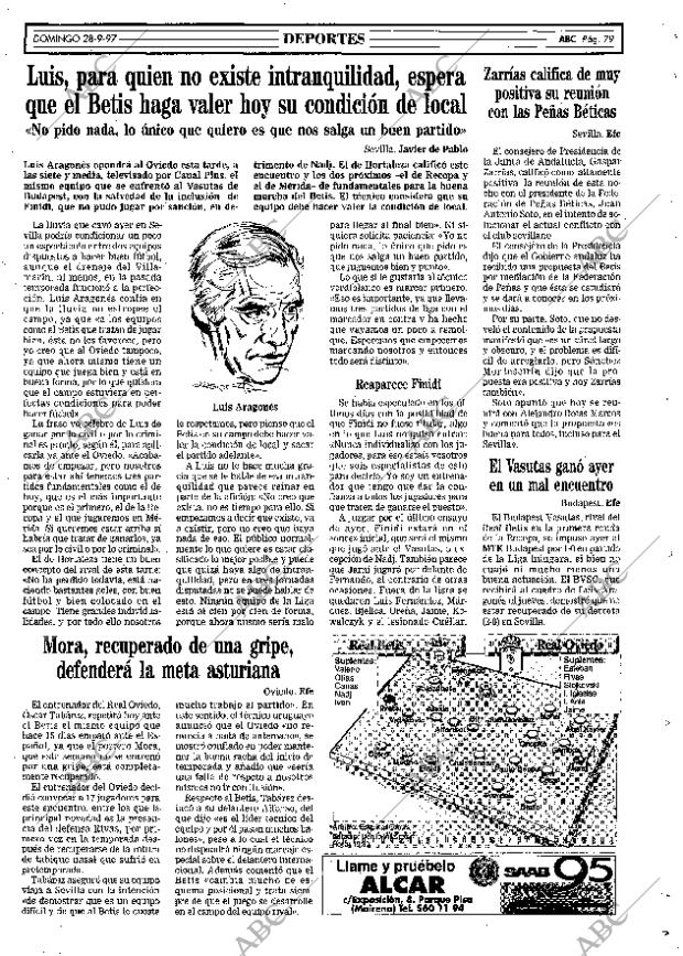 ABC SEVILLA 28-09-1997 página 79