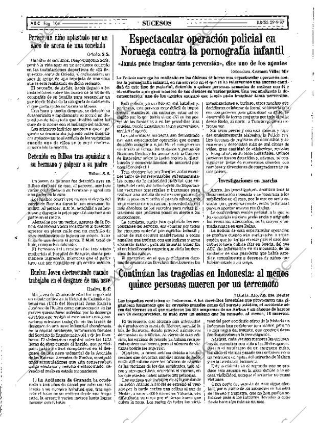 ABC SEVILLA 29-09-1997 página 106