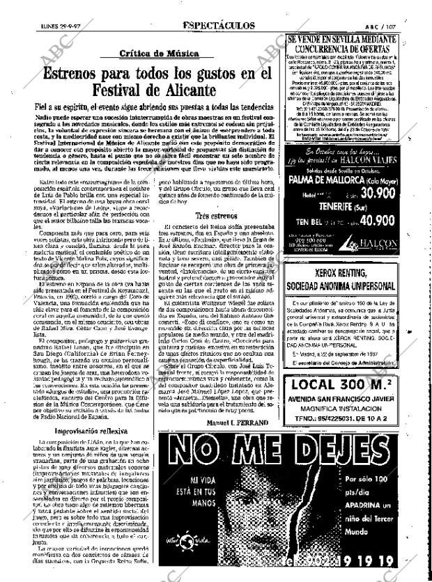 ABC SEVILLA 29-09-1997 página 107