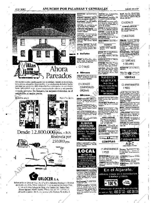 ABC SEVILLA 29-09-1997 página 112