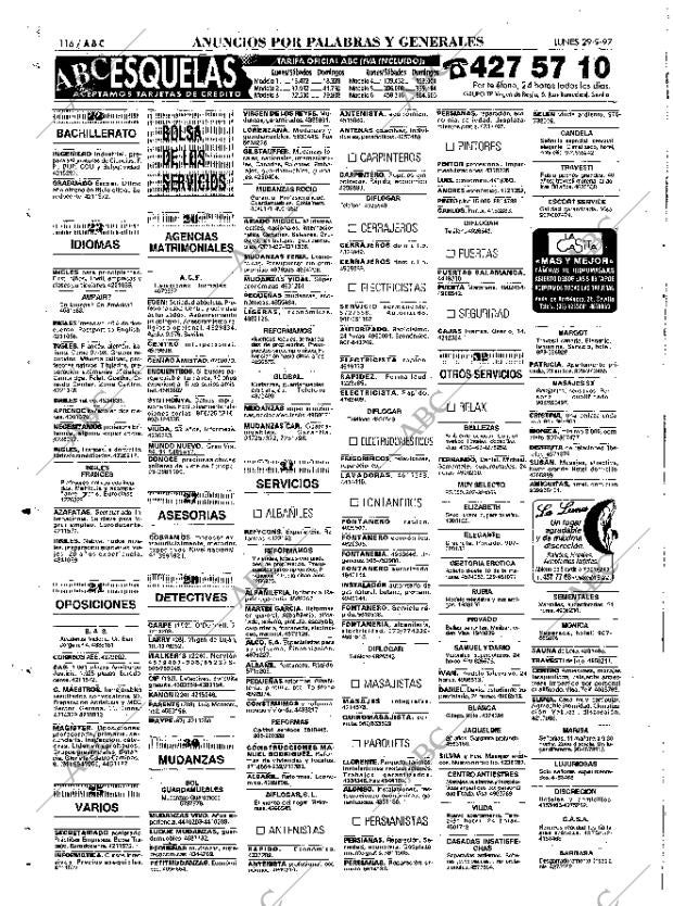 ABC SEVILLA 29-09-1997 página 116