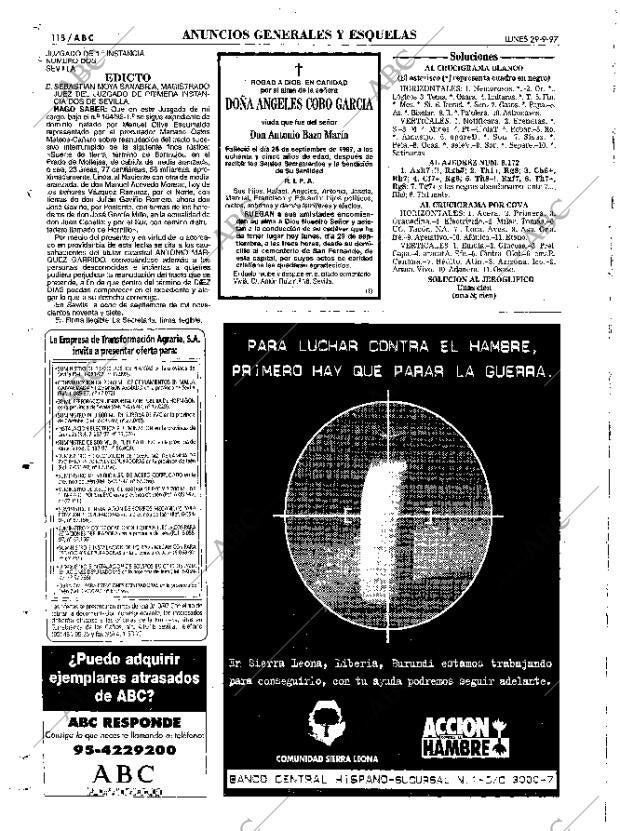 ABC SEVILLA 29-09-1997 página 118