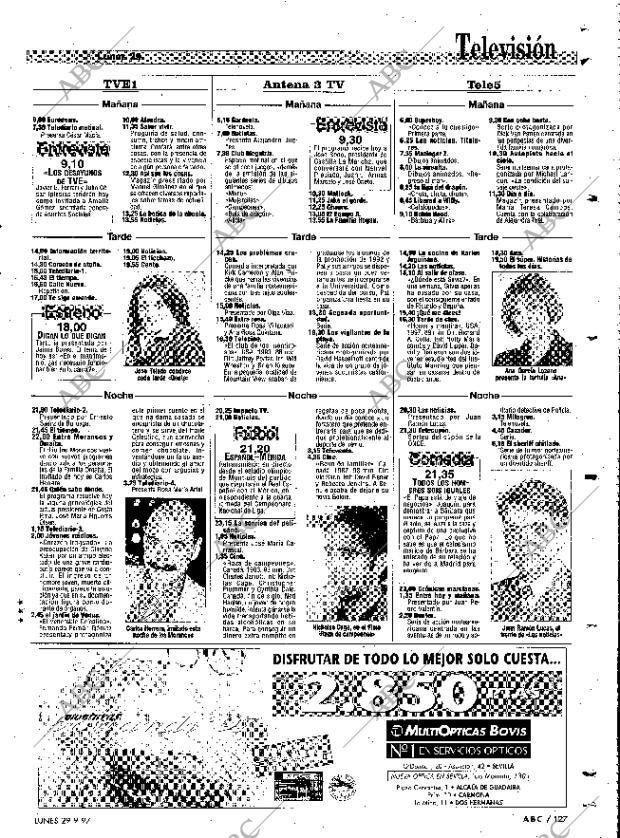 ABC SEVILLA 29-09-1997 página 127
