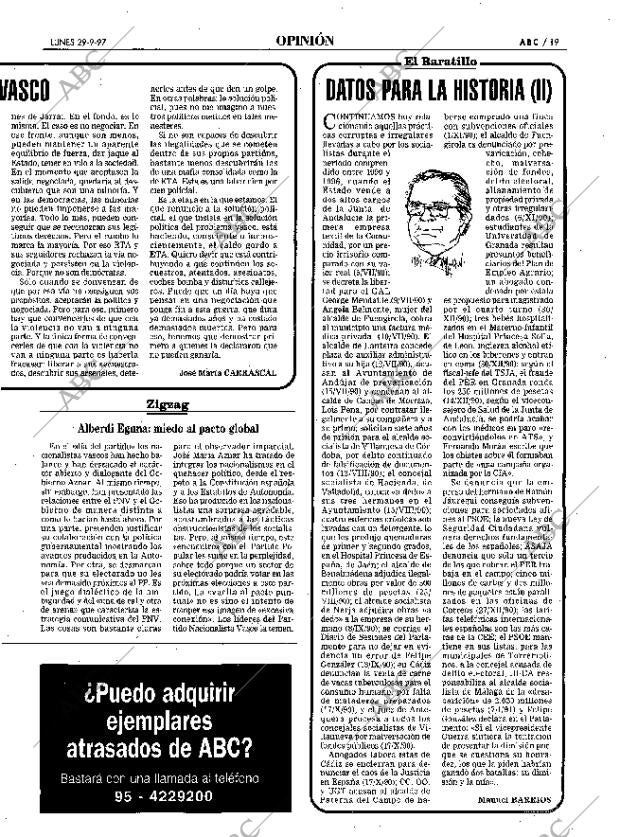 ABC SEVILLA 29-09-1997 página 19