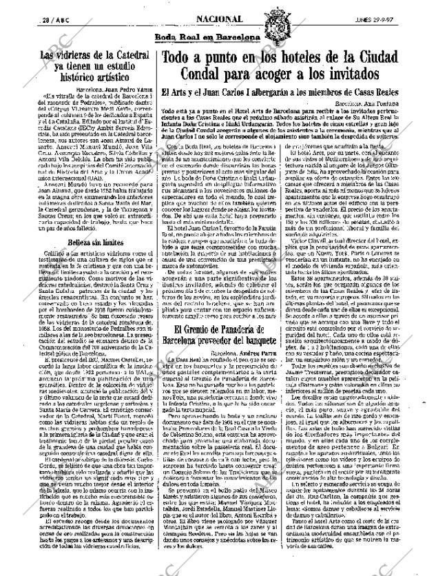 ABC SEVILLA 29-09-1997 página 28