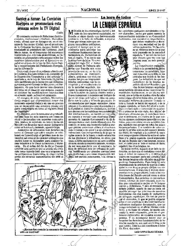 ABC SEVILLA 29-09-1997 página 30