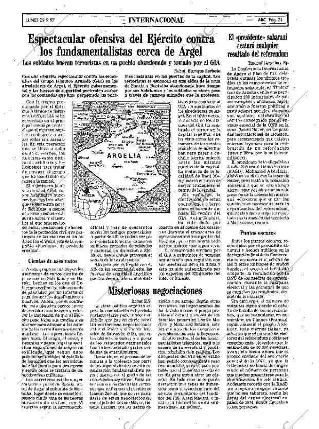 ABC SEVILLA 29-09-1997 página 31