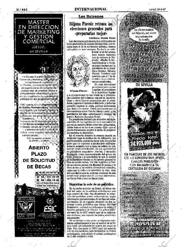 ABC SEVILLA 29-09-1997 página 32