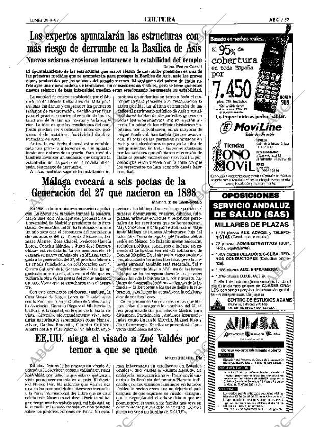 ABC SEVILLA 29-09-1997 página 57