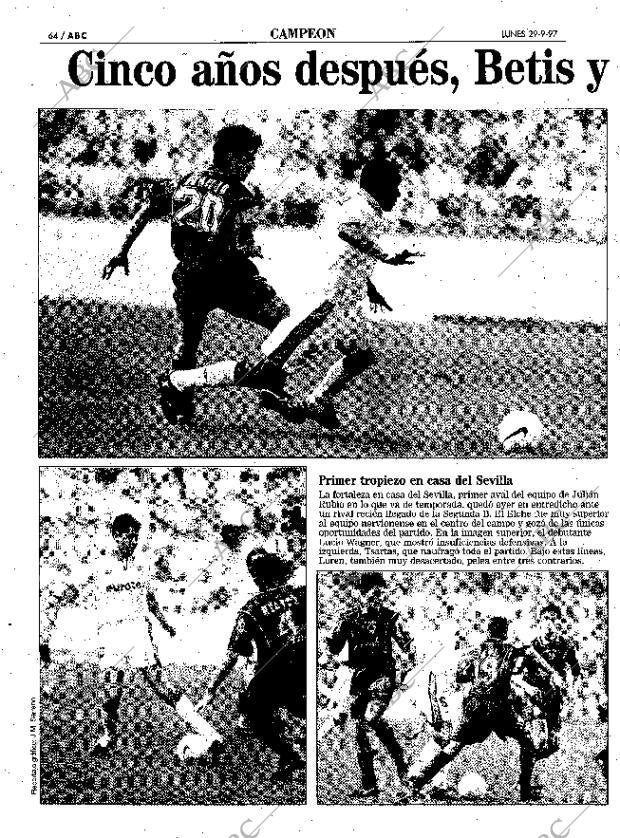 ABC SEVILLA 29-09-1997 página 64