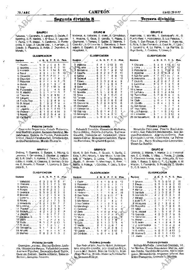 ABC SEVILLA 29-09-1997 página 78