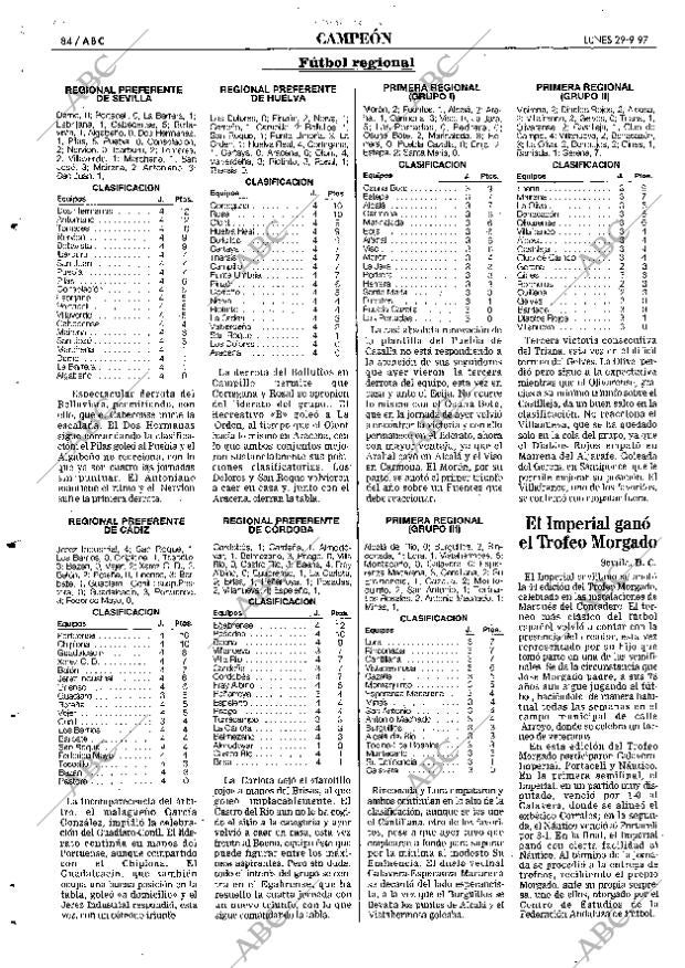 ABC SEVILLA 29-09-1997 página 84