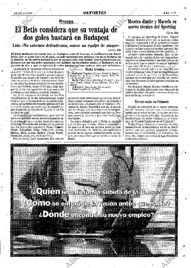 ABC MADRID 02-10-1997 página 77