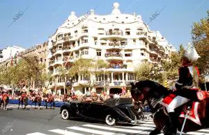 Boda de la Infanta Cristina e Iñaki Urdangarín: en la Imagen, un momento del...