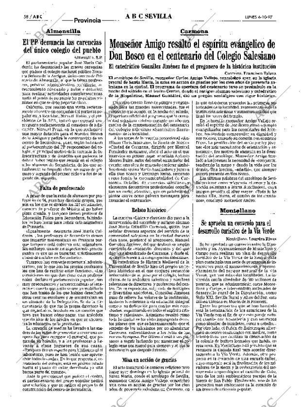 ABC SEVILLA 06-10-1997 página 58