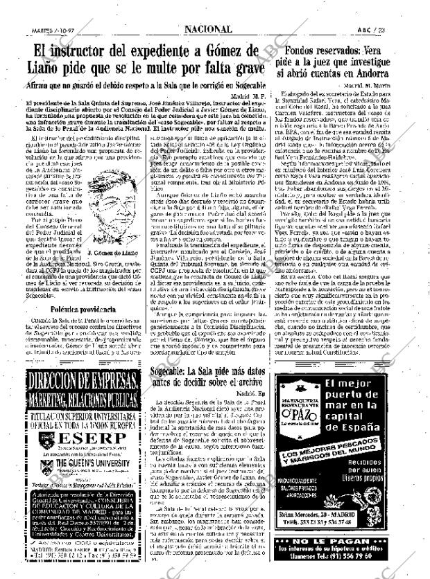ABC MADRID 07-10-1997 página 23