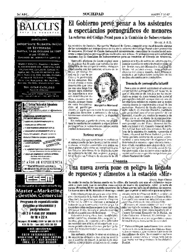 ABC MADRID 07-10-1997 página 54
