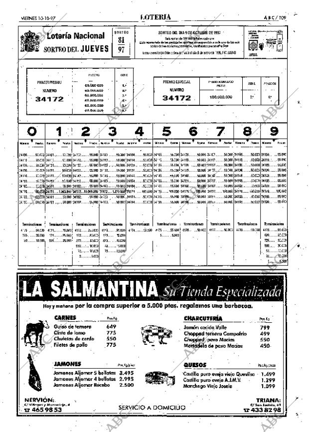 ABC SEVILLA 10-10-1997 página 109