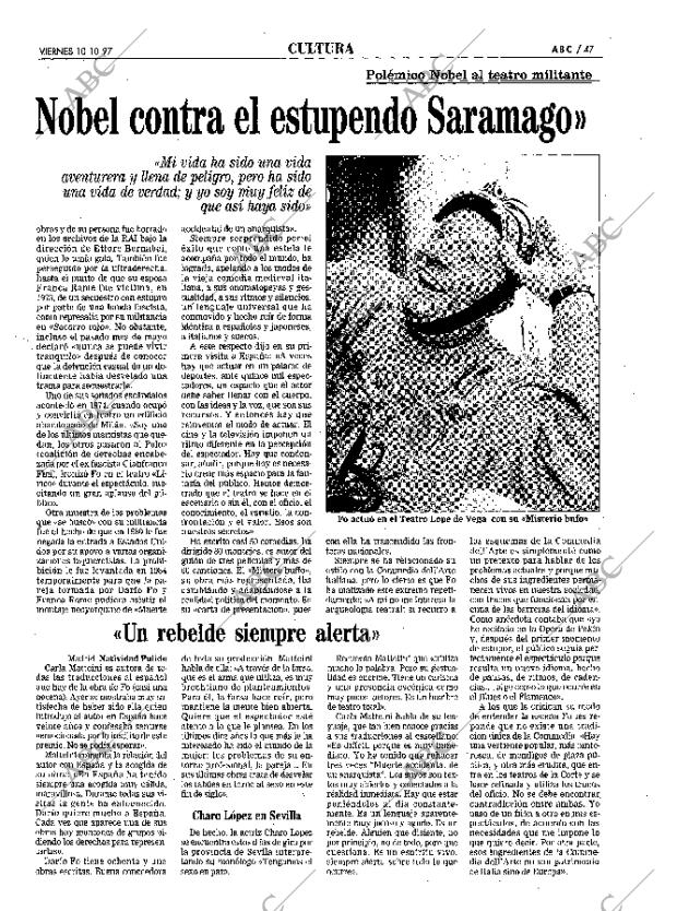 ABC SEVILLA 10-10-1997 página 47