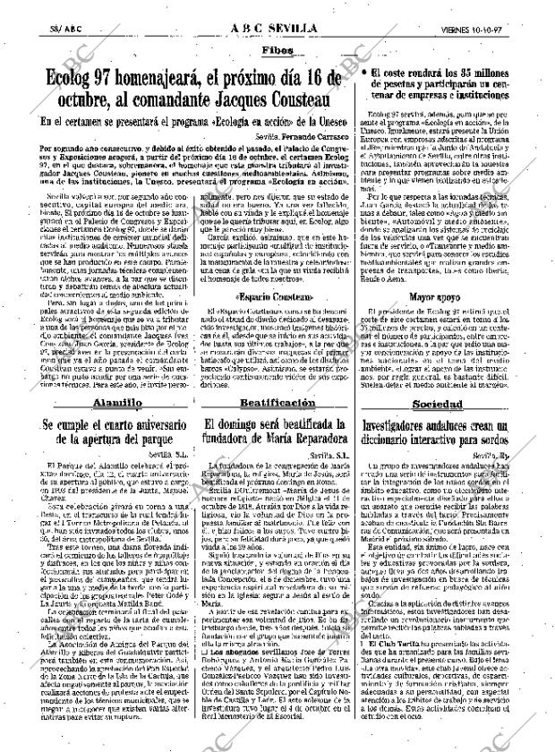 ABC SEVILLA 10-10-1997 página 58