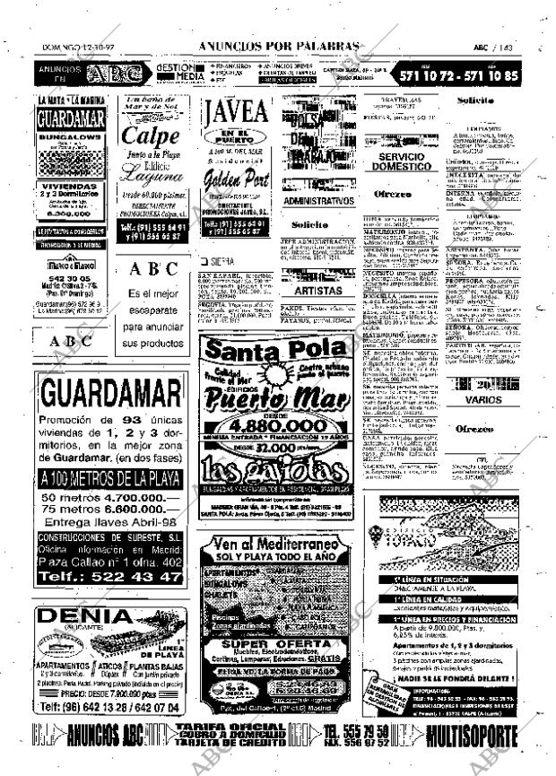 ABC MADRID 12-10-1997 página 143