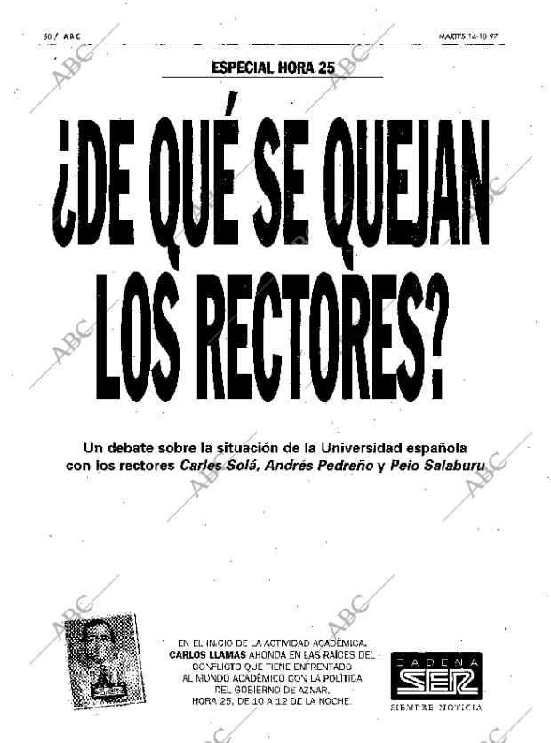 ABC MADRID 14-10-1997 página 60