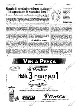 ABC MADRID 14-10-1997 página 61