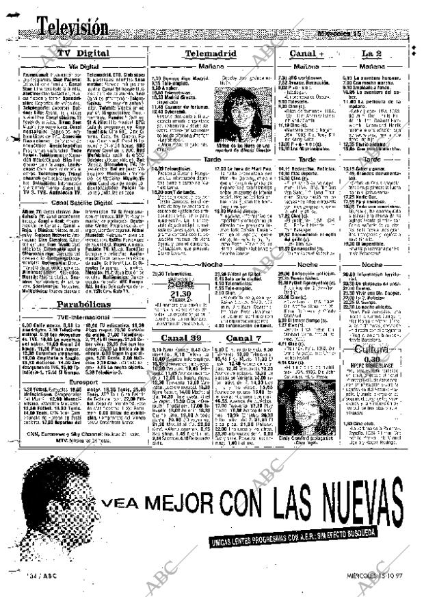ABC MADRID 15-10-1997 página 134