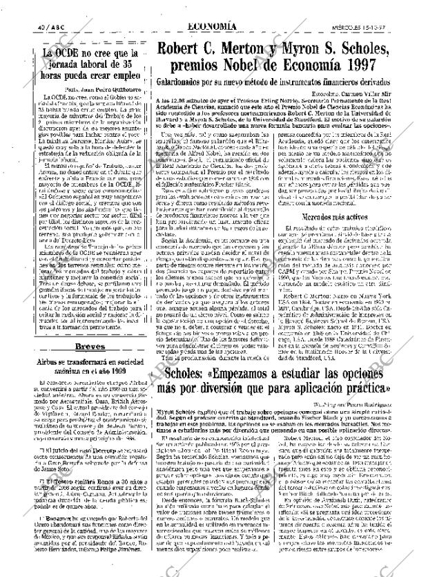 ABC MADRID 15-10-1997 página 40