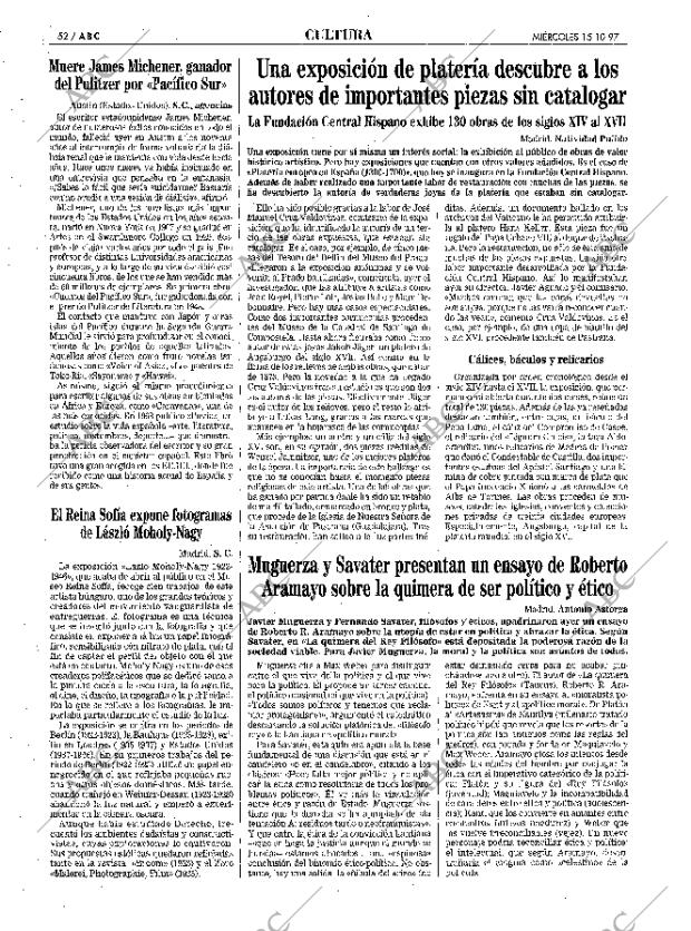 ABC MADRID 15-10-1997 página 52
