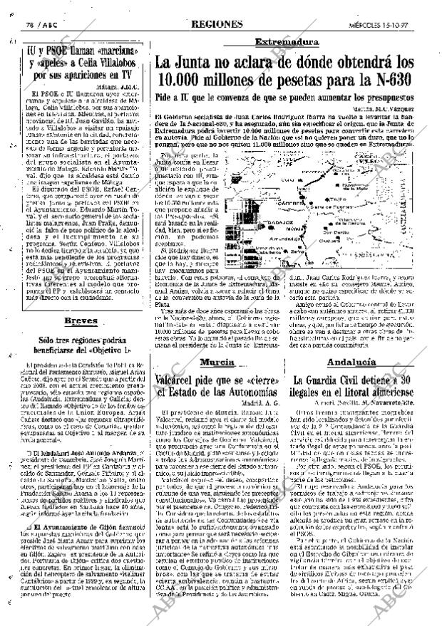 ABC MADRID 15-10-1997 página 78