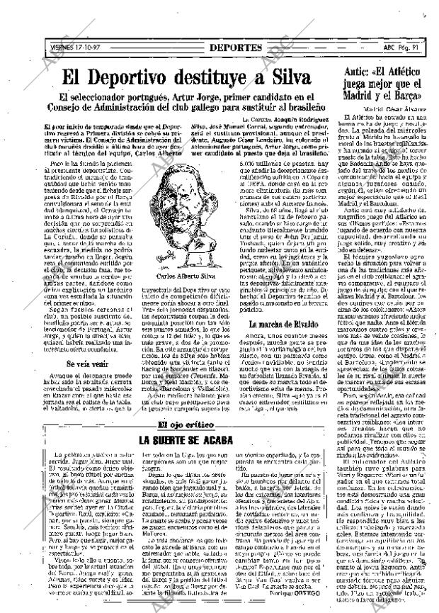 ABC MADRID 17-10-1997 página 91