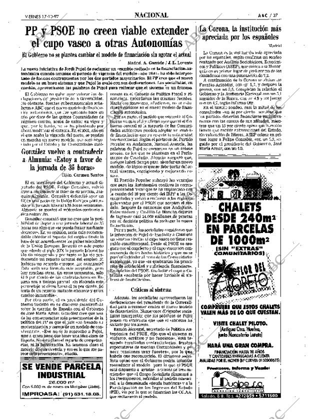 ABC SEVILLA 17-10-1997 página 27