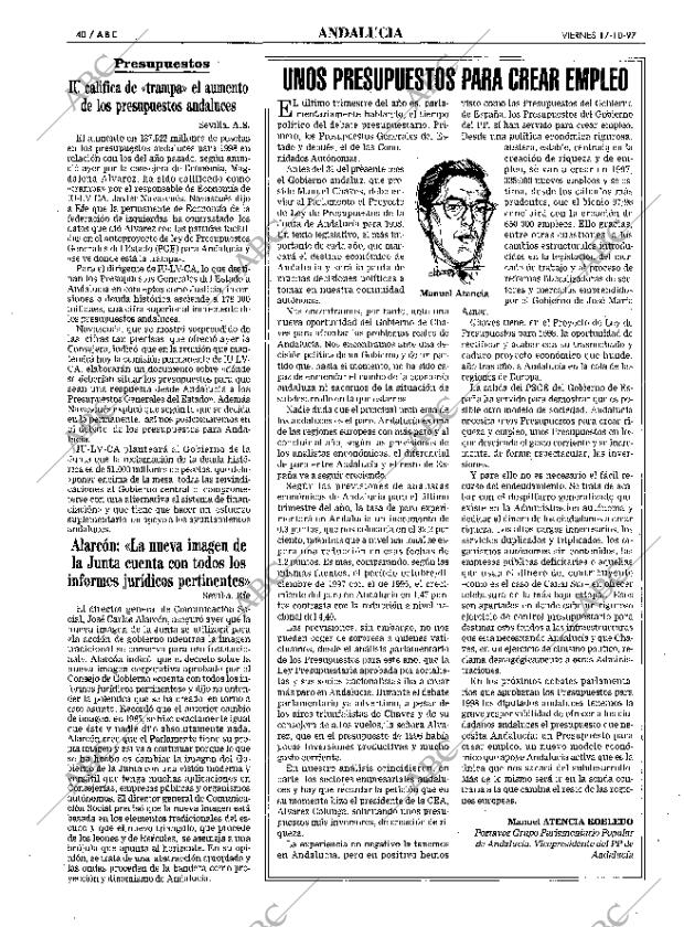 ABC SEVILLA 17-10-1997 página 40