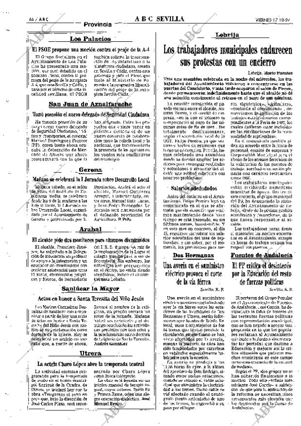 ABC SEVILLA 17-10-1997 página 66