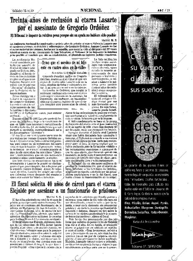 ABC SEVILLA 18-10-1997 página 23