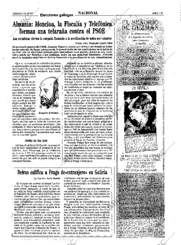 ABC SEVILLA 18-10-1997 página 27