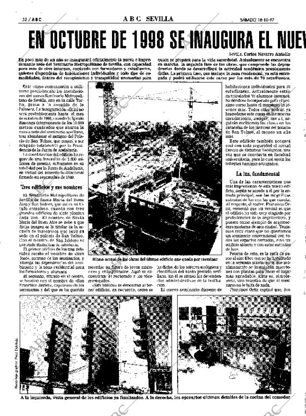 ABC SEVILLA 18-10-1997 página 52