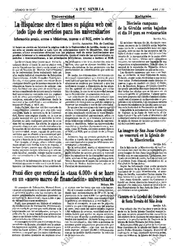 ABC SEVILLA 18-10-1997 página 55