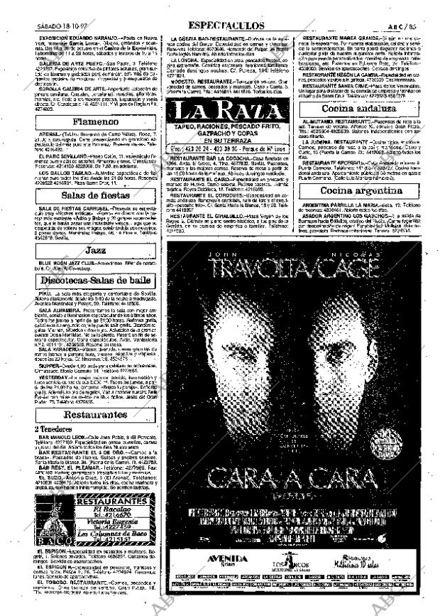 ABC SEVILLA 18-10-1997 página 85